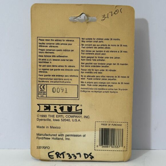 Vintage ERTL Ford New Holland Square Baler Toy 1990s - Picture 6 of 10